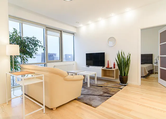 Cute Konstitucijos Ave アパート *